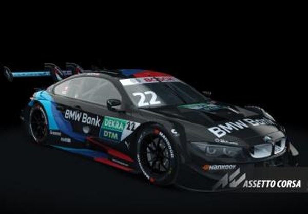 Мод BMW M4 DTM Race версия 1.3 для Assetto Corsa