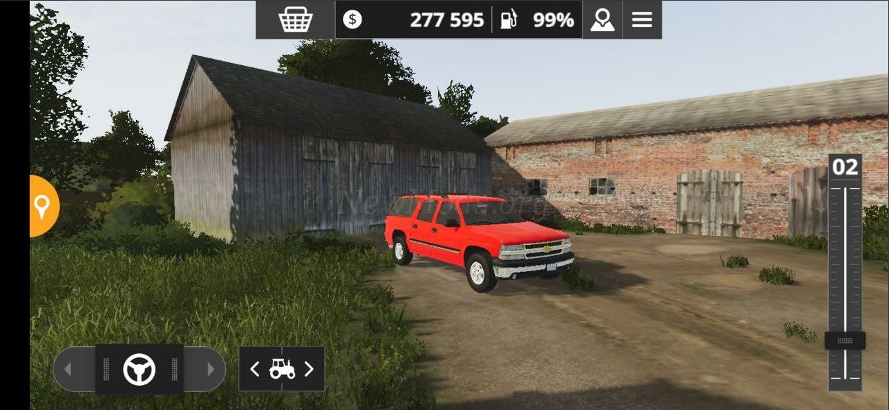 Мод 2002 Chevy Suburban версия 17.08.22 для Farming Simulator 20