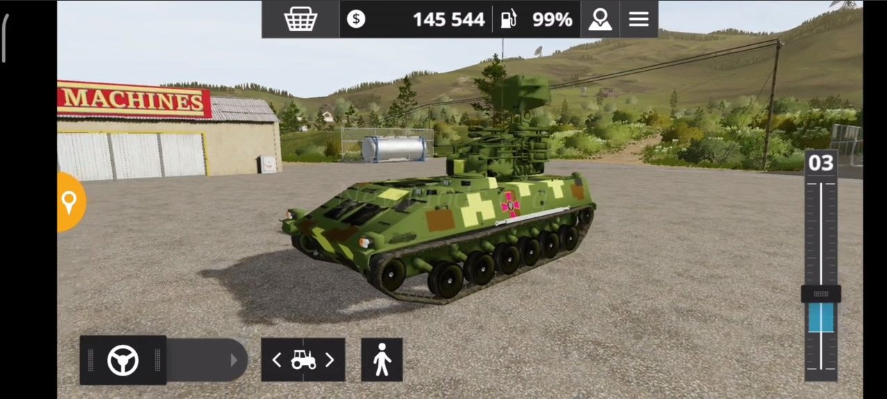 Мод PGZ-95 AA VSU Ukrainy версия 12.08.22 для Farming Simulator 20
