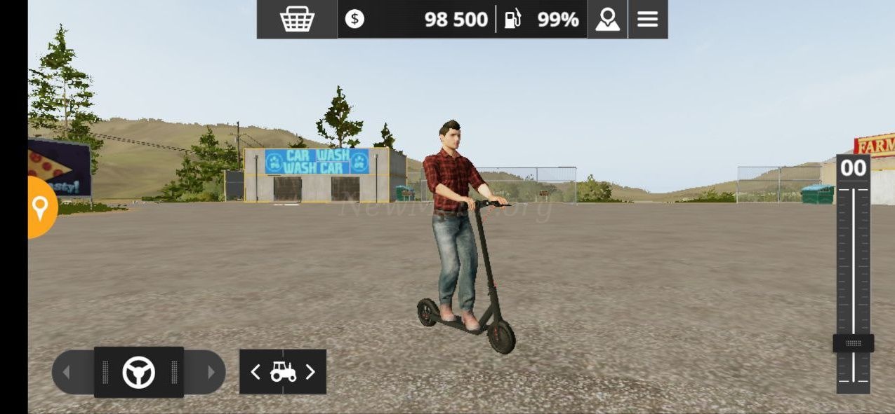 Мод Scooter Electric версия 07.01.23 для Farming Simulator 20