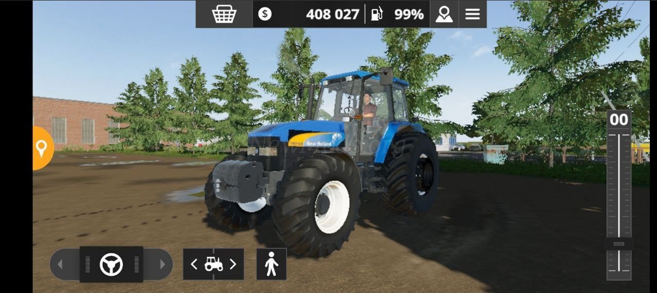 Мод New Holland TM 7020 версия 10.01.23 для Farming Simulator 20