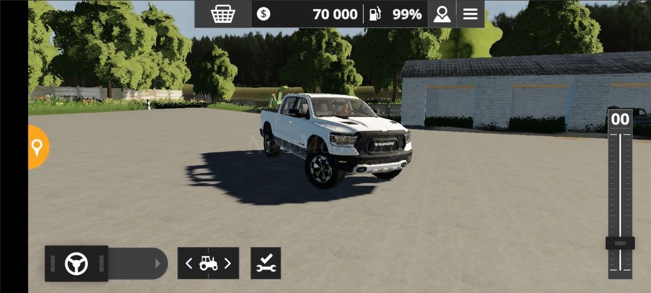 Мод Dodge Ram 1500 Rebel версия 26.08.22 для Farming Simulator 20