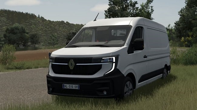 МОД Renault Master IV v1.1.0.0 (1.24.x) ДЛЯ FARMING SIMULATOR 2025