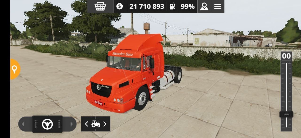 Мод Mercedes Benz Atron 1635 версия 05.07.22 для Farming Simulator 20