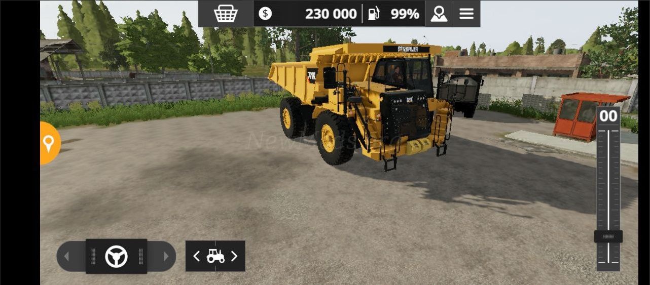 Мод Cat 773G версия 30.10.22 для Farming Simulator 20