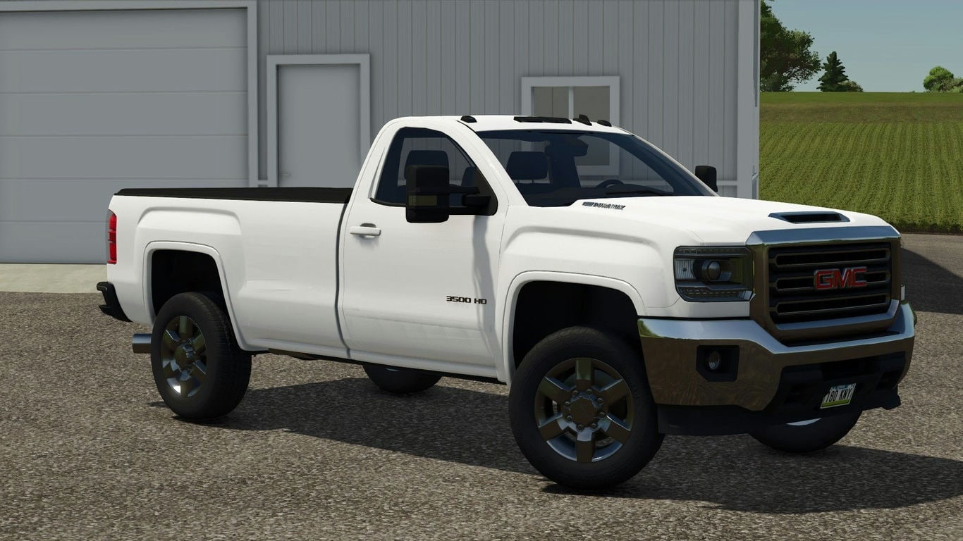 МОД GMC Sierra 3500HD Single Cab Long Bed 2017 v1.0.0.0 (1.24.x) ДЛЯ FARMING SIMULATOR 2025