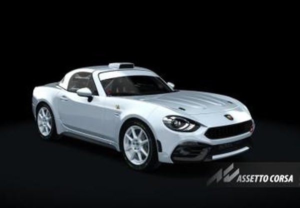 Мод Abarth 124 RGT 2018 версия 1.0.1 для Assetto Corsa