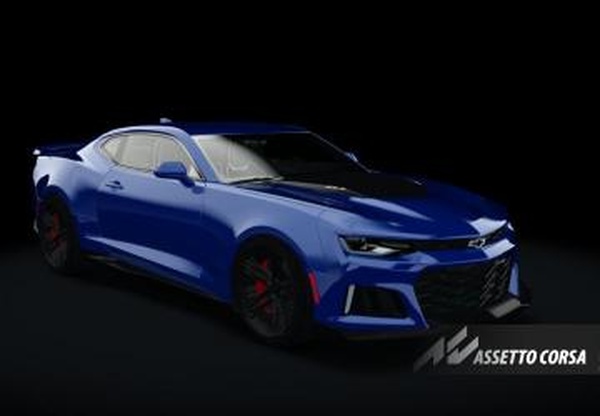 Мод Chevrolet Camaro ZL1 dark horse версия 1.3 для Assetto Corsa