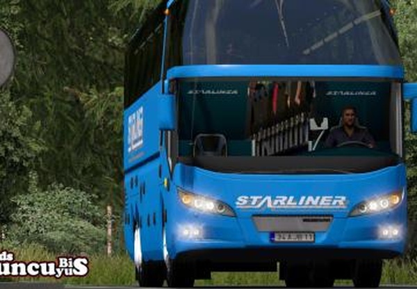 Мод Neoplan Starliner 2 версия 1.7 для Euro Truck Simulator 2 (v1.61.x)