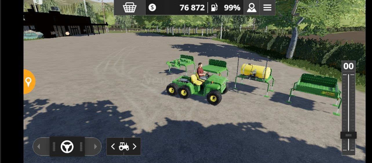 Мод John Deere 6x4 Gator версия 27.12.22 для Farming Simulator 20