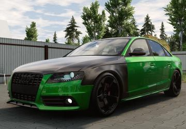 Мод Audi A4/S4 (B8) версия 1.8 для BeamNG.drive (v0.39.x)