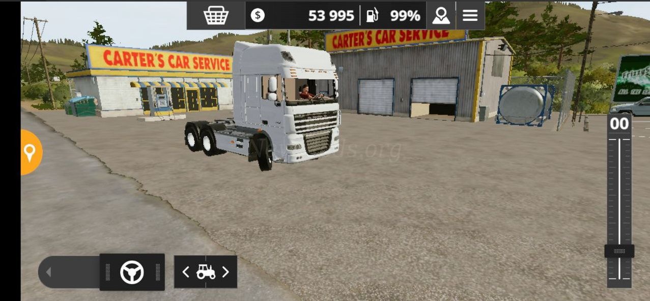 Мод DAF XF105 версия 25.12.22 для Farming Simulator 20