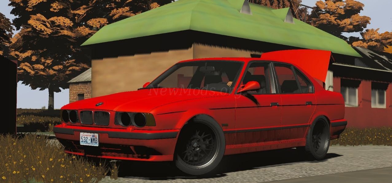 Мод BMW M5 E34 версия 25.12.22 для Farming Simulator 20