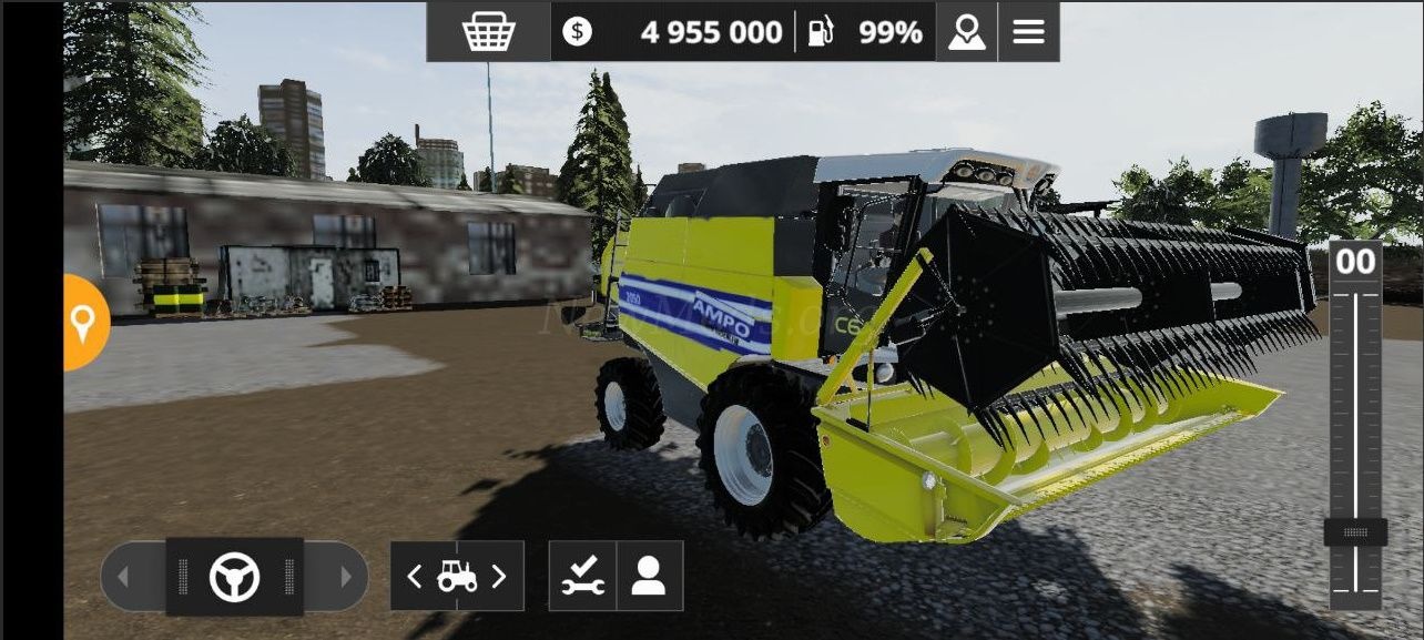 Мод Sampo Rosenlew Comia C6 2050 версия 23.12.22 для Farming Simulator 20