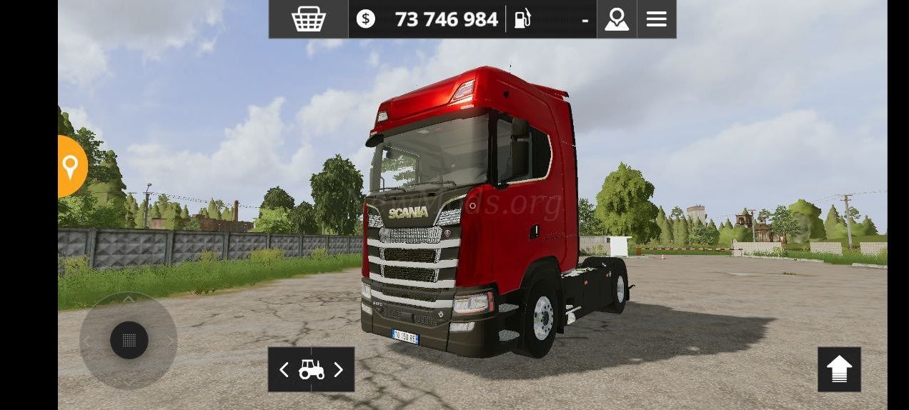 Мод Scania S580 версия 24.06.22 для Farming Simulator 20