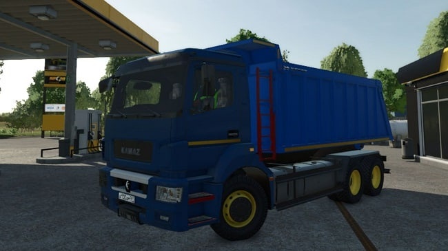 МОД KAMAZ 6580 v1.0.0.0 (1.24.x) ДЛЯ FARMING SIMULATOR 2025