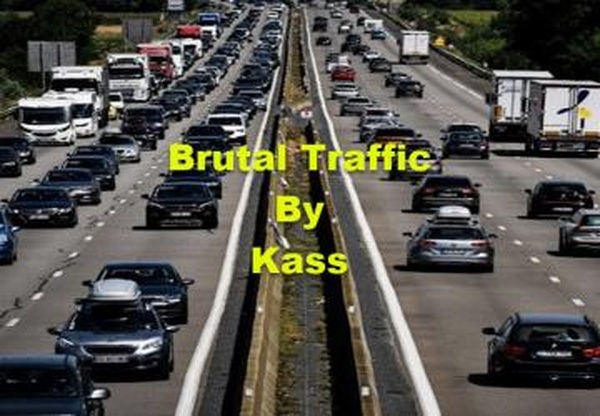 Мод Brutal Traffic версия 8.5 для American Truck Simulator (v1.61.x)