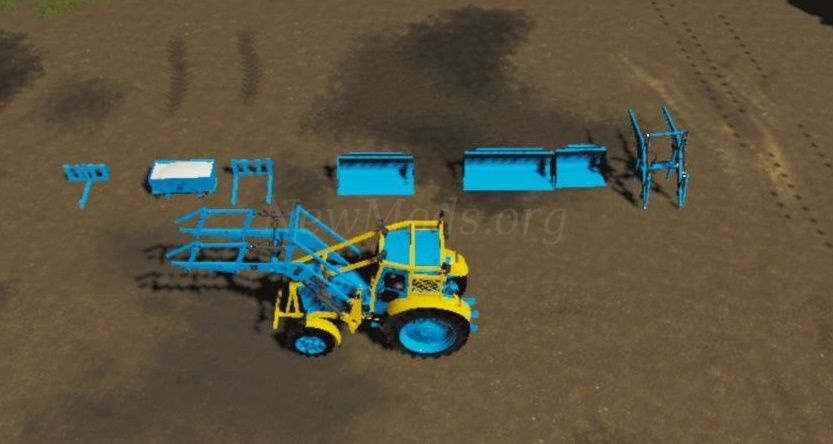 Мод T-40AM and Equipment версия 22.12.22 для Farming Simulator 20