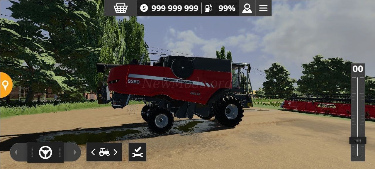 Мод Massey Ferguson Delta 9380 версия 03.12.22 для Farming Simulator 20