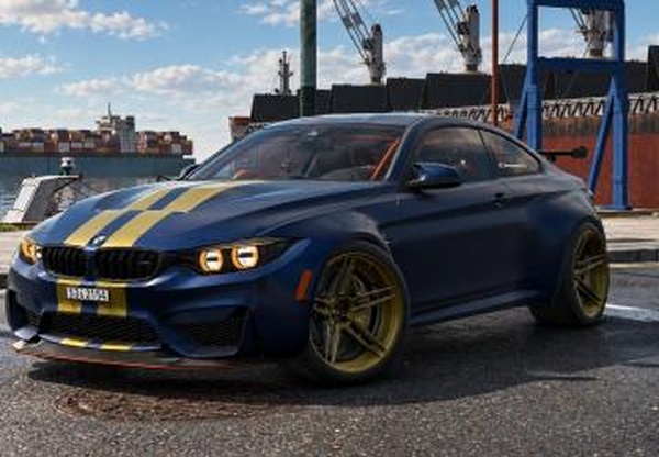 Мод BMW M4 GTS 2016 версия 1.1.0.0 для Farming Simulator 2025 (v1.24.x)