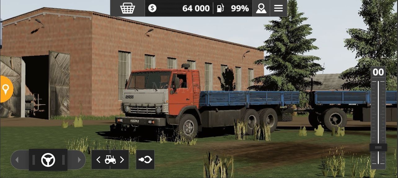 Мод KAMAZ and Trailer версия 17.12.22 для Farming Simulator 20