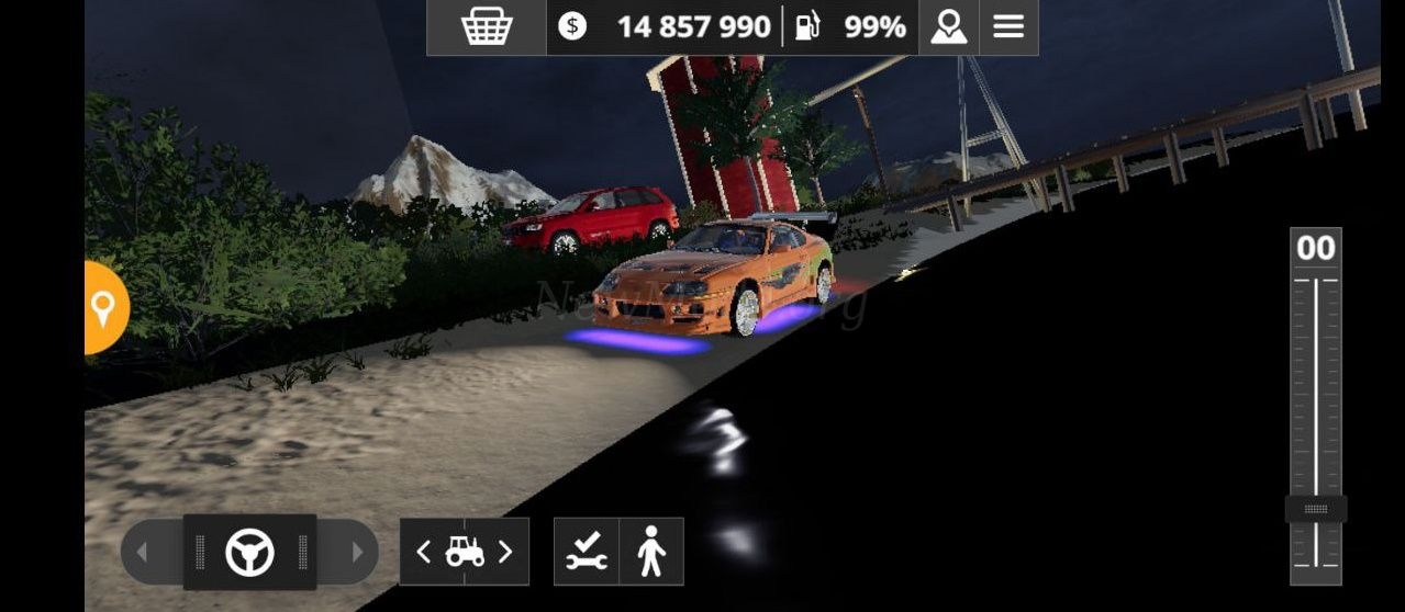 Мод Toyota Supra The Fast and the Furious версия 15.12.22 для Farming Simulator 20