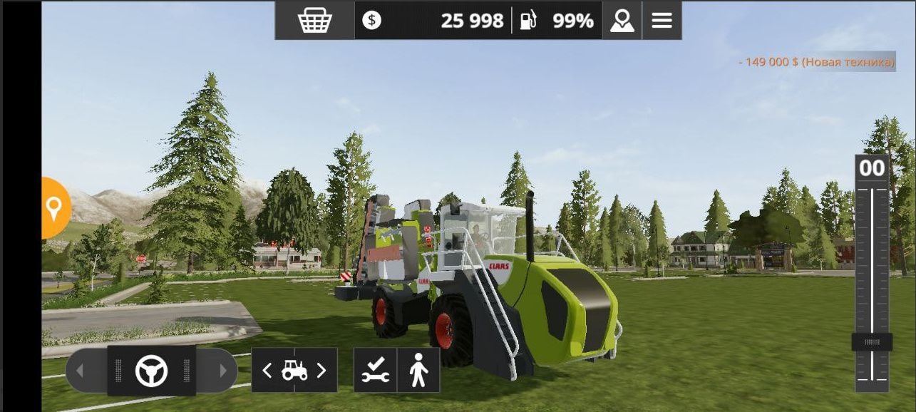 Мод Claas Cougar 1400 версия 14.10.22 для Farming Simulator 20