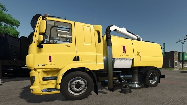 МОД DAF CF Sweeper v1.0.0.0 (1.24.x) ДЛЯ FARMING SIMULATOR 2025