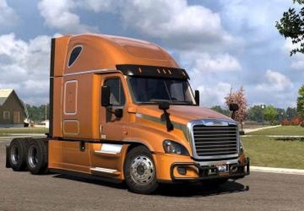 Мод Freightshaker Cascadia 125 версия 3.12 для American Truck Simulator (v1.61.x)