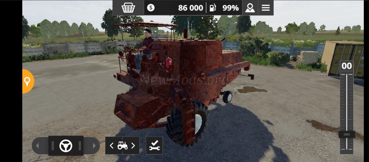 Мод Rusty Old Combine версия 08.12.22 для Farming Simulator 20