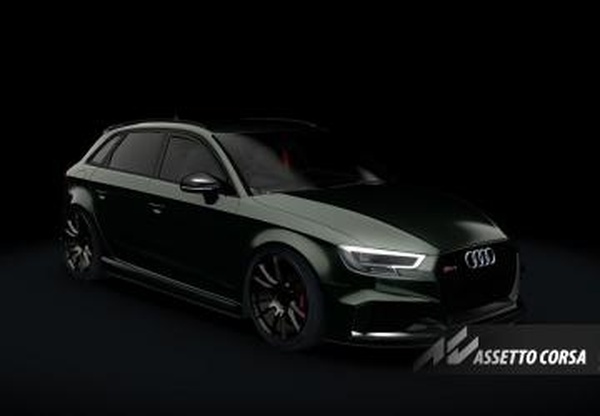Мод Audi RS3 Sportback 2018 версия 5.4.1 для Assetto Corsa
