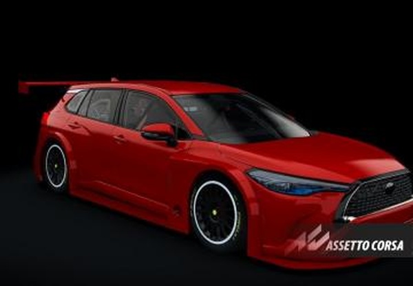Мод Toyota Corolla Cross Stock Car Concept версия 0.1.1 для Assetto Corsa