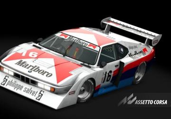 Мод BMW M1 Gr.5 March diablo версия 1.0 для Assetto Corsa