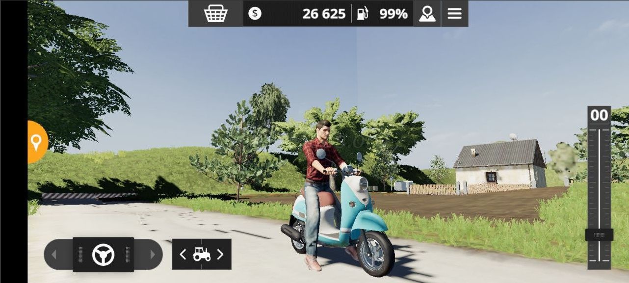 Мод Yamaha Vino Bike версия 08.12.22 для Farming Simulator 20