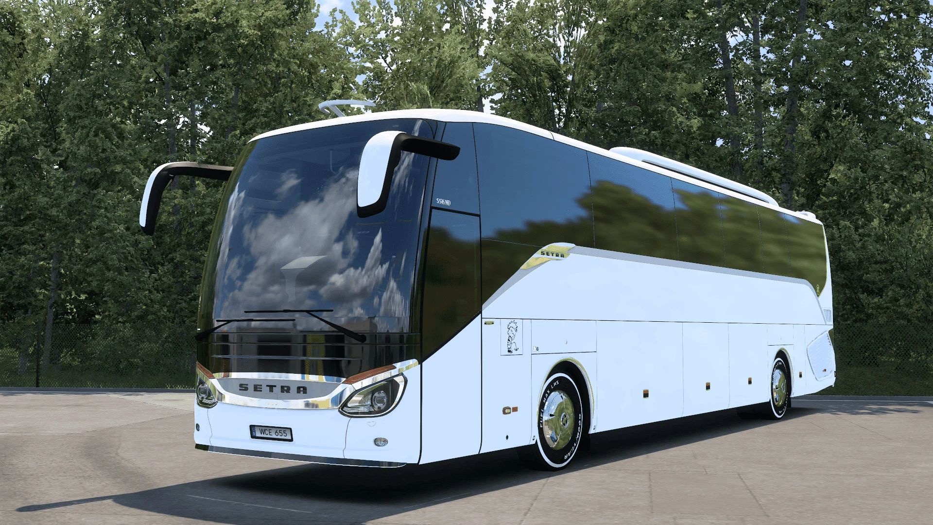 МОД Setra S516HD v1.6 ДЛЯ EURO TRUCK SIMULATOR 2