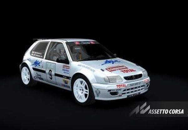 Мод Citroen Saxo VTS (Fase 1) Kit-Car версия 1.0.1 для Assetto Corsa