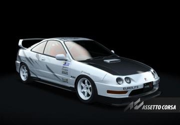 Мод Honda Integra Type-R Sojo Attack версия 1.3 для Assetto Corsa