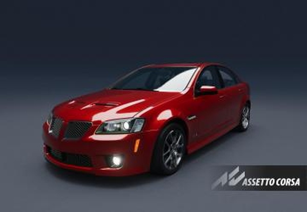 Мод Pontiac G8 GXP stock stage2 tuned версия 1.36 для Assetto Corsa