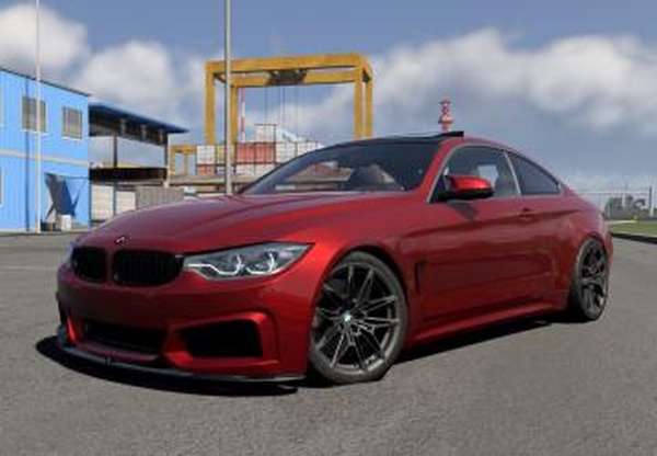 Мод BMW 4-Series (F32) версия 1.5 для BeamNG.drive (v0.39.x)