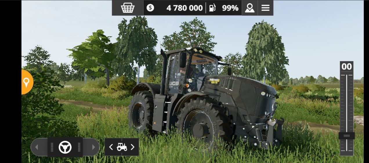 Мод JCB 8330 Black Warrior версия 01.12.22 для Farming Simulator 20