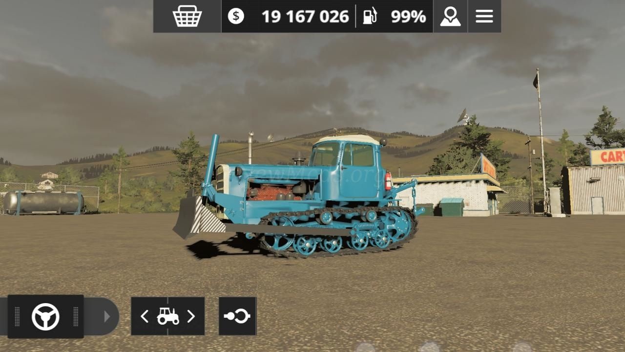 Мод Bulldozer DT-75 "Kazakhstan" версия 28.11.22 для Farming Simulator 20