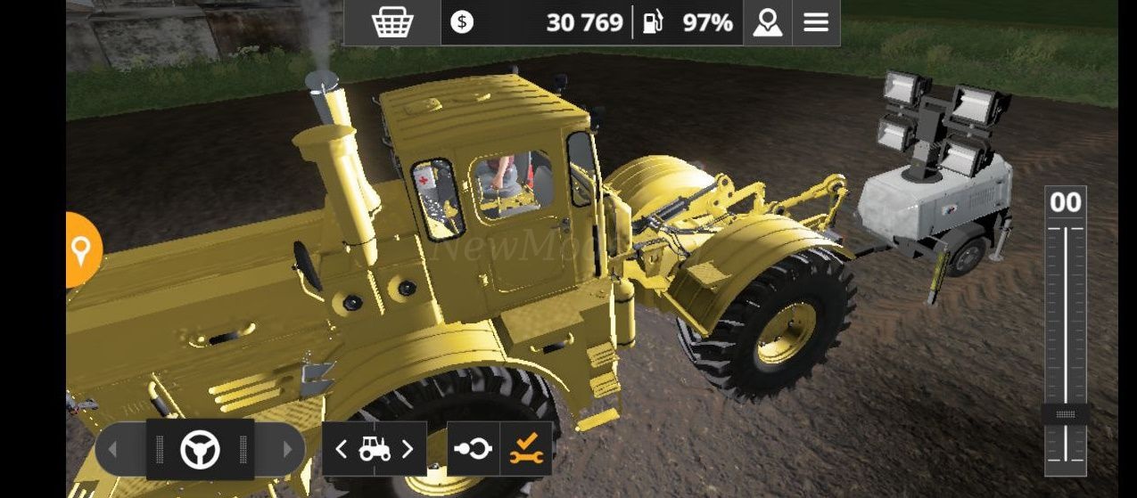 Мод Flood Light Trailer Low OutPut версия 28.11.22 для Farming Simulator 20