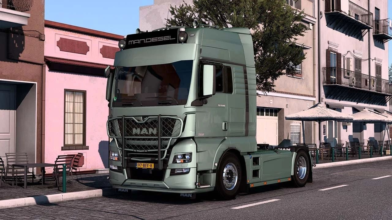 МОД MAN TGX E6 by Gloover v2.2.2 ДЛЯ EURO TRUCK SIMULATOR 2