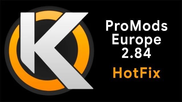 МОД ProMods Europe 2.84 HotFix v2.84-1.8 ДЛЯ EURO TRUCK SIMULATOR 2