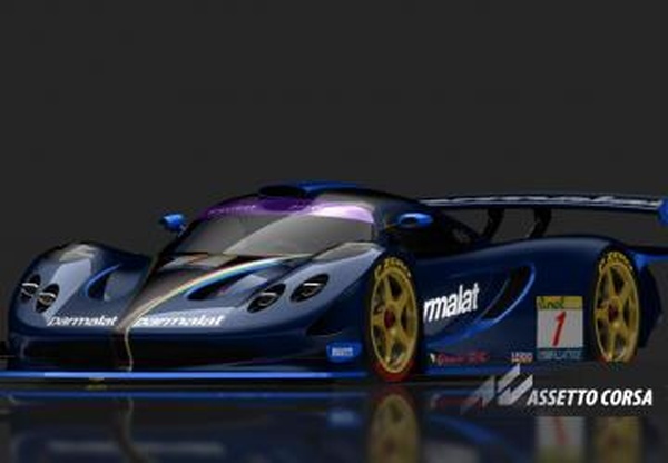 Мод Pagani Zonda C12R | Parmalat Racing версия 0.1 для Assetto Corsa