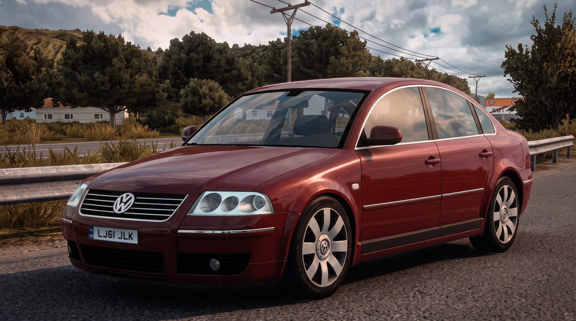 МОД Volkswagen Passat B5.5 W8 v1.1 ДЛЯ EURO TRUCK SIMULATOR 2