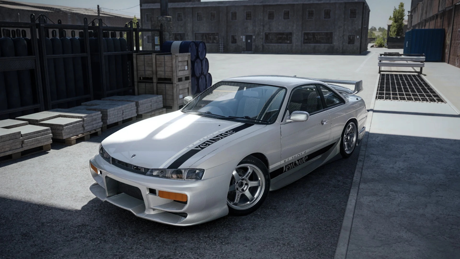 МОД Nissan Silvia S14 v1.3 (0.39.x) ДЛЯ BEAMNG.DRIVE
