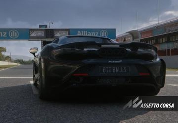 Мод McLaren 765LT Spider BigBalls версия 0.9 для Assetto Corsa
