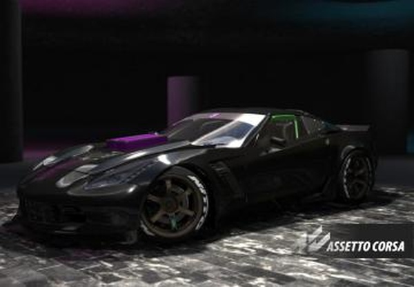 Мод Chevrolet Corvette C7 Drift версия 0.4 для Assetto Corsa