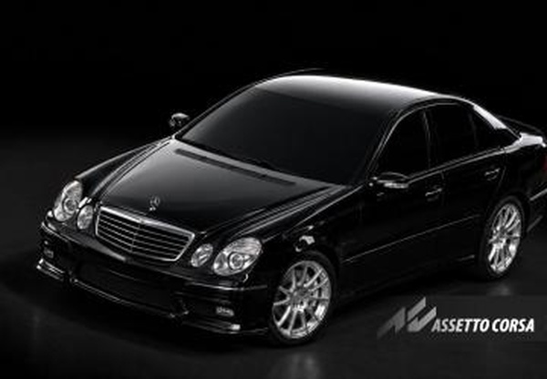 Мод Mercedes-Benz W211 E55 (Realistic) версия Realistic для Assetto Corsa